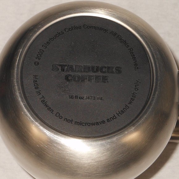 2001 Starbucks stainless steel creamer - Picture 5 of 5